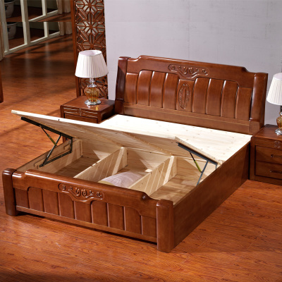 实木床双人床