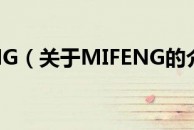 MIFENG（关于MIFENG的介绍）