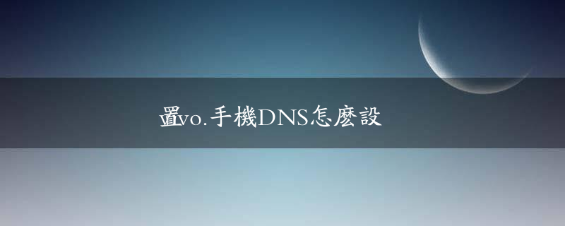 vivo.手机DNS怎么设置