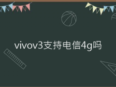 vivov3支持电信4g吗