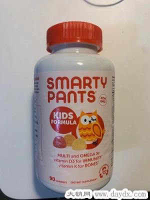 SmartyPants维生素软糖怎么样有用吗好不好，儿童多种dha复合营养