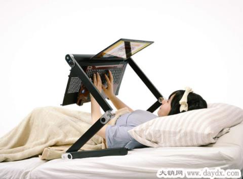 懒人电脑支架，躺在床上都可以用！