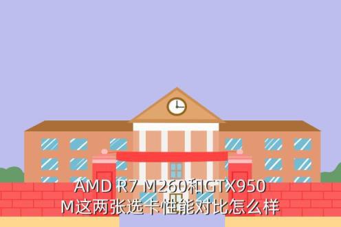 AMD R7 M260和GTX950M这两张选卡性能对比怎么样