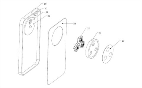 魅族手机新专利：一底三镜头 可旋转切换