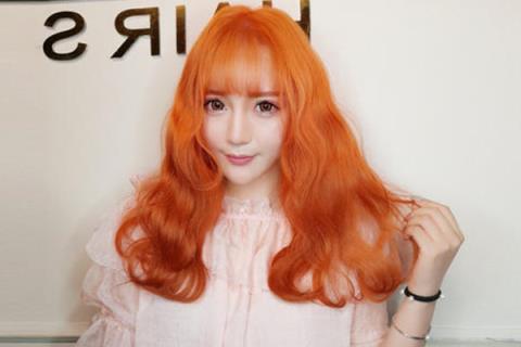 染脏橘色头发要漂吗
