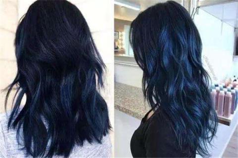 头发染蓝色后能改色吗
