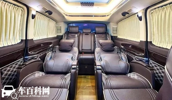 奔驰v260商务车报价 2021款落地价47万(车身长达5.4米)