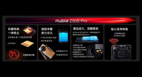 努比亚Z50S Pro发布 售价3699元起搭载第二代骁龙8领先版
