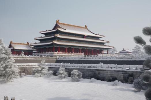 北京故宫 雪 (1)